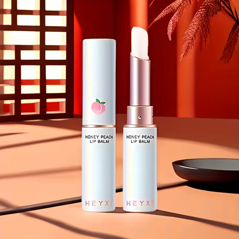 Buy 1 Get 1 Free - Honey Peach Lip Balm Duo.