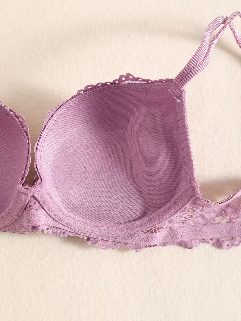 Classic Full-Cup Lace Bras.