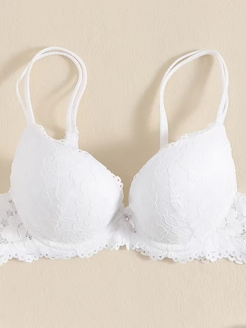 Classic Full-Cup Lace Bras.