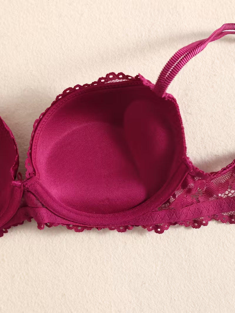 Classic Full-Cup Lace Bras.