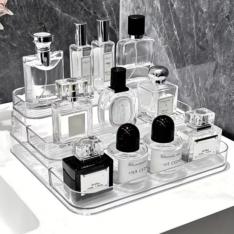 Clear Plastic Makeup Organizer