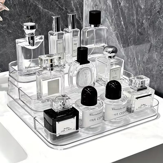 Clear Plastic Makeup Organizer