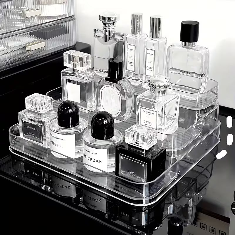 Clear Plastic Makeup Organizer