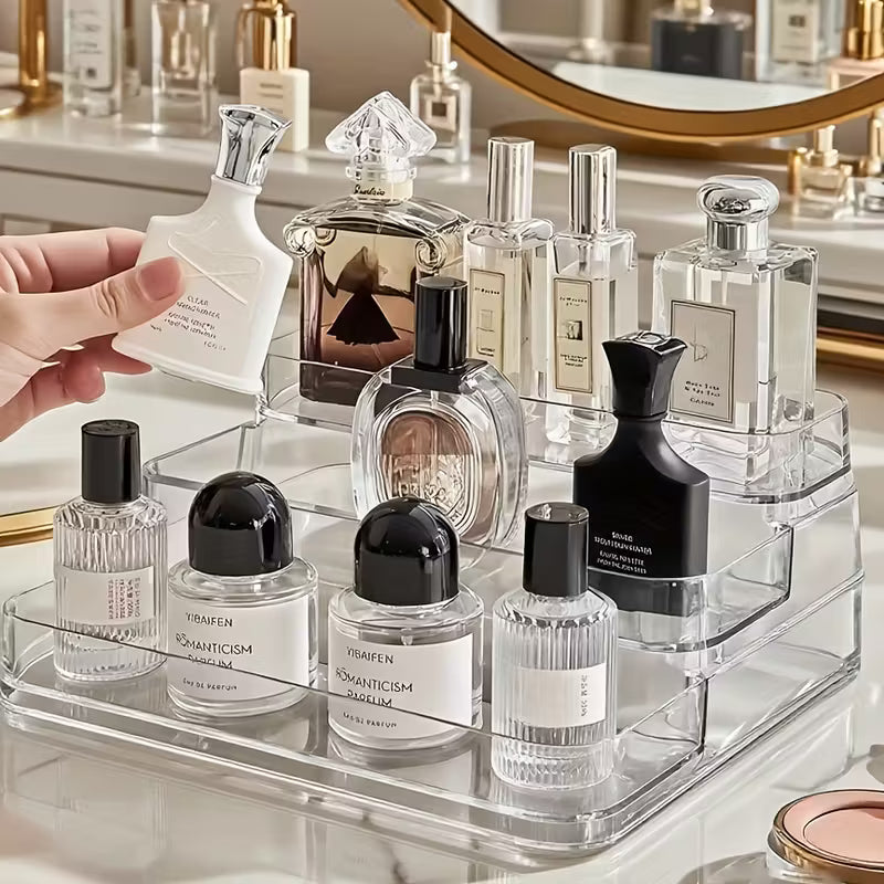 Clear Plastic Makeup Organizer