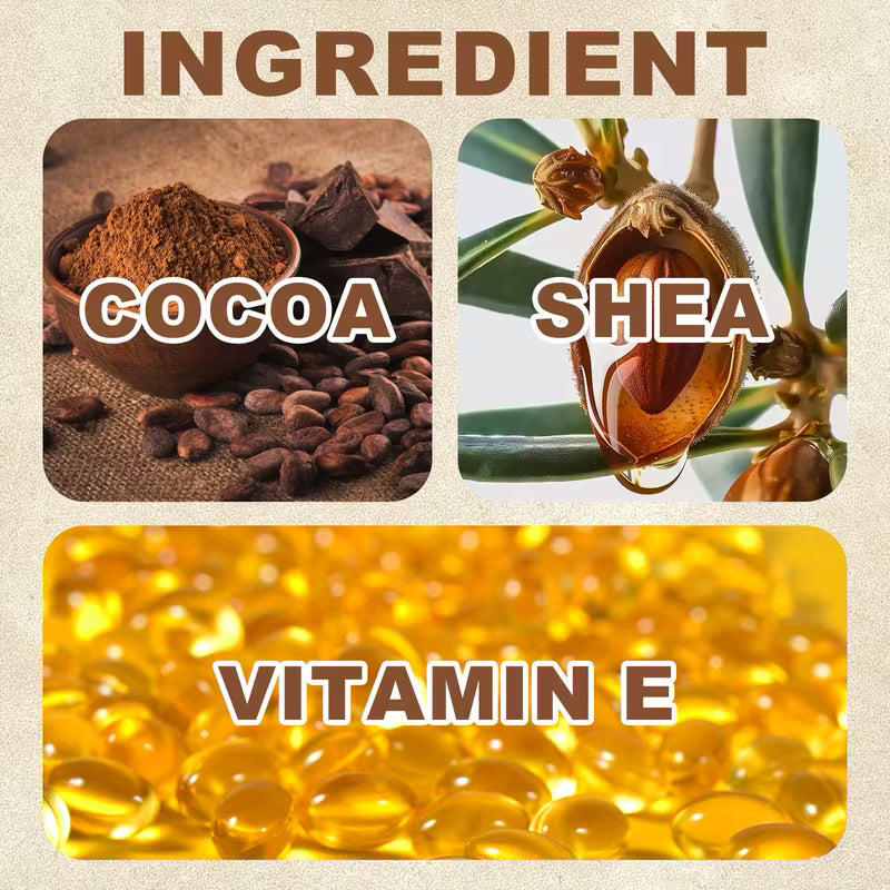 Coconut & Cocoa Butter Hyaluronic Acid Infused Moisturizer Body Cream.