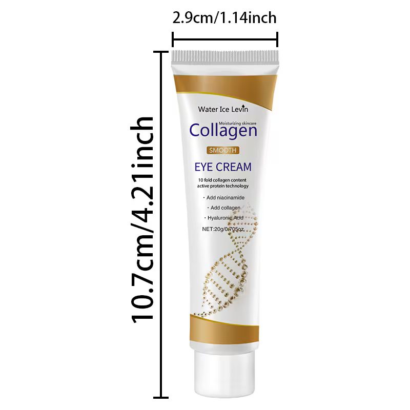 Collagen & Hyaluronic Acid Eye Cream – 0.705oz Elasticity Restore.