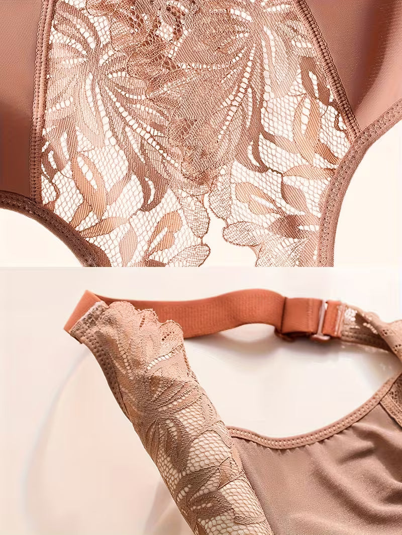 Color-Block Wireless Push-Up Bras.