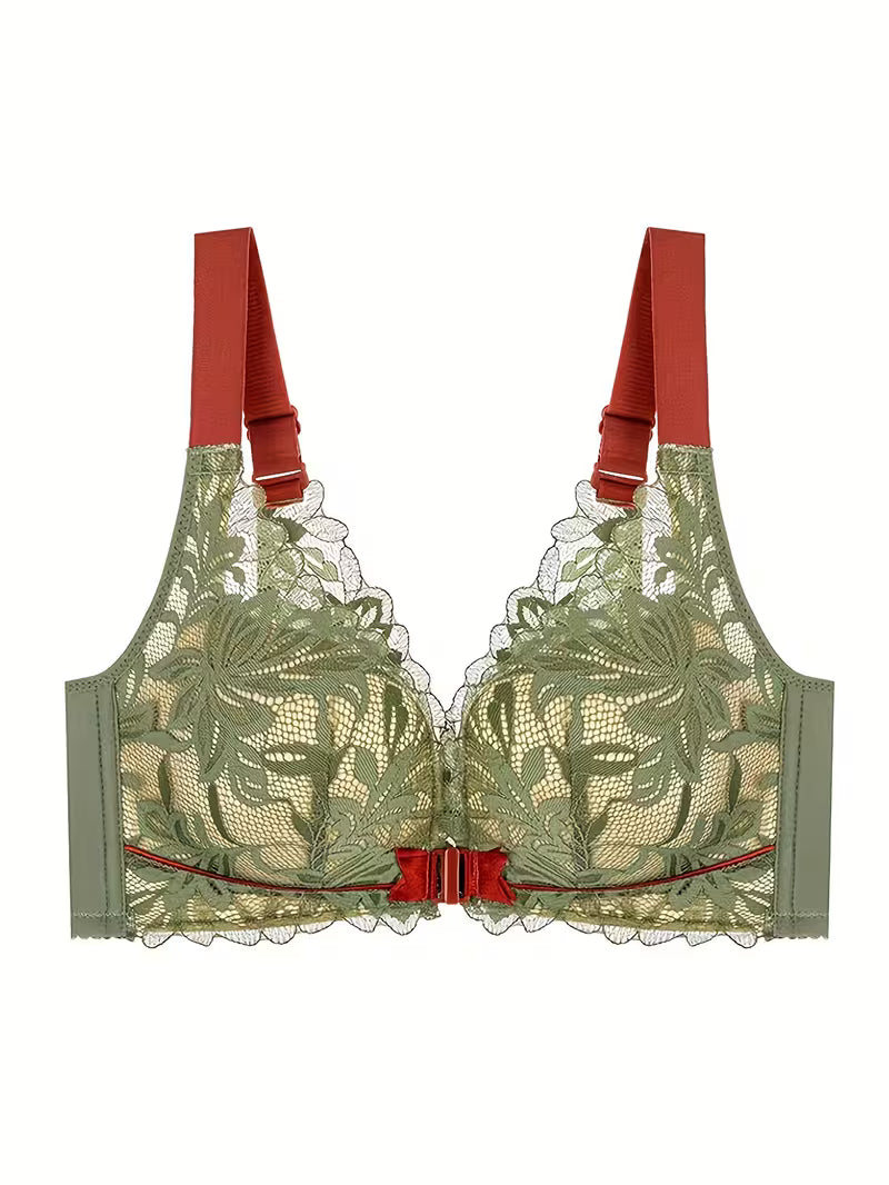 Color-Block Wireless Push-Up Bras.