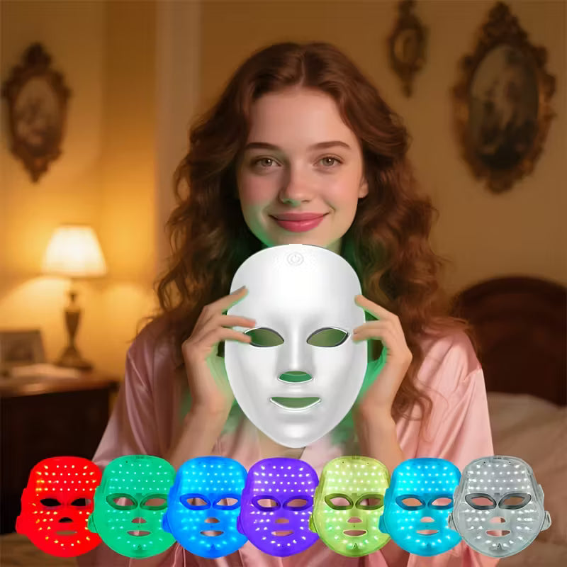 Color LED Facial Beauty Instrument.