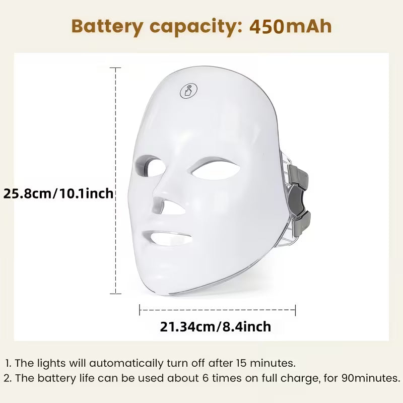 Color LED Facial Beauty Instrument.