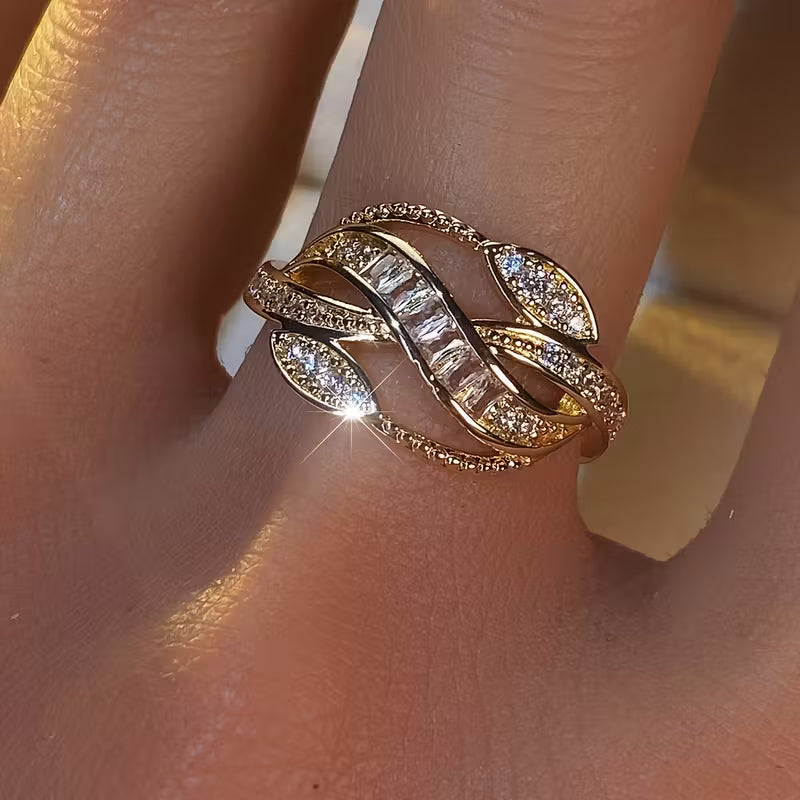 Creative And Unique Geometric Rings.