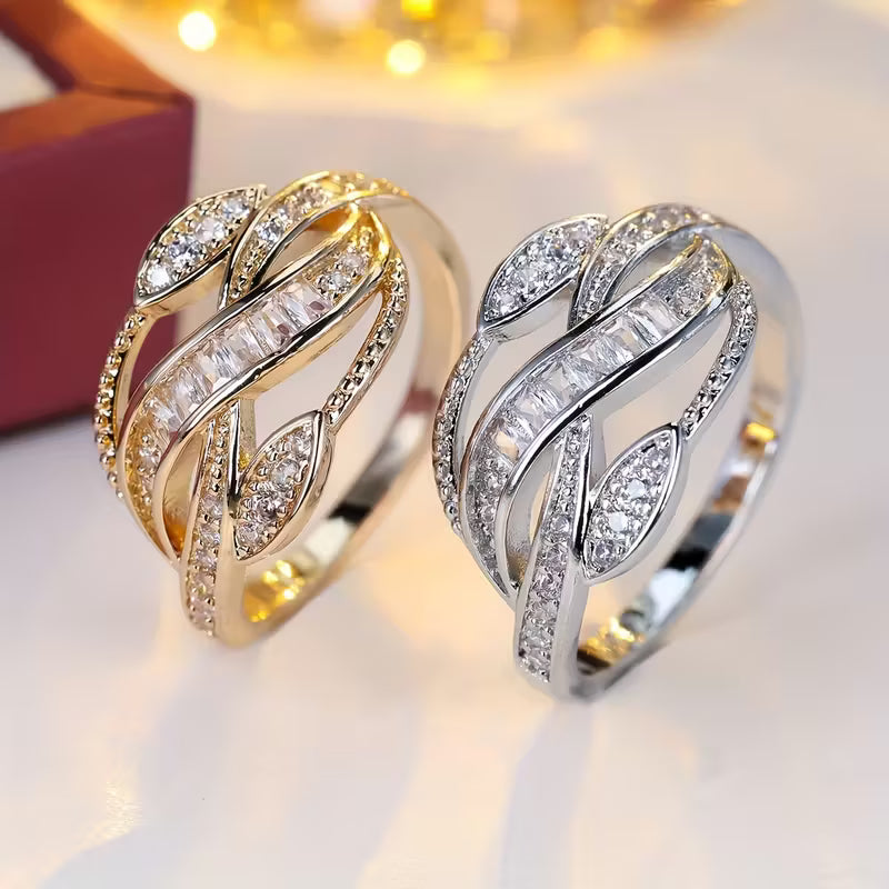 Creative And Unique Geometric Rings.