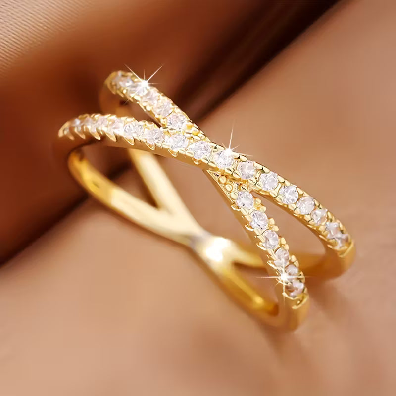 Cross Design Ring.
