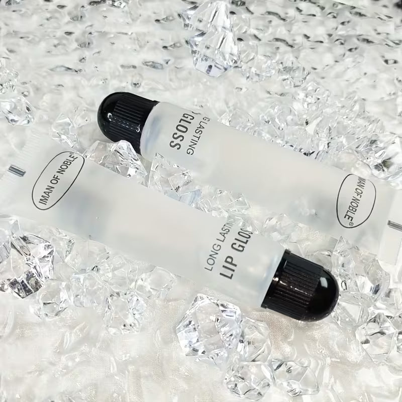 Crystal Clear Collection 5pc High-Shine Lip Oil Set.