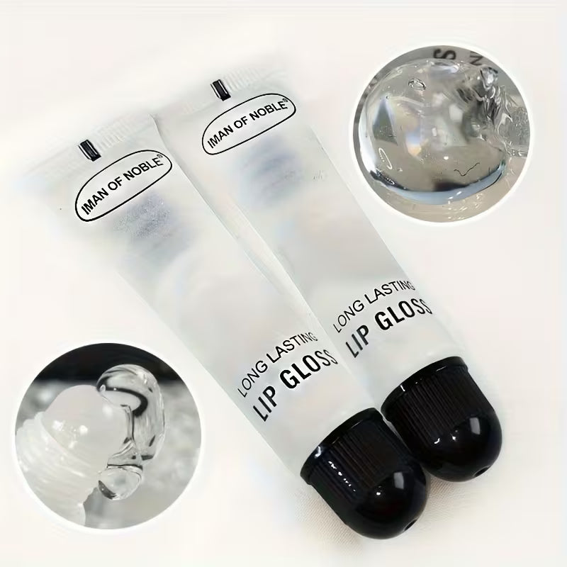 Crystal Clear Collection 5pc High-Shine Lip Oil Set.