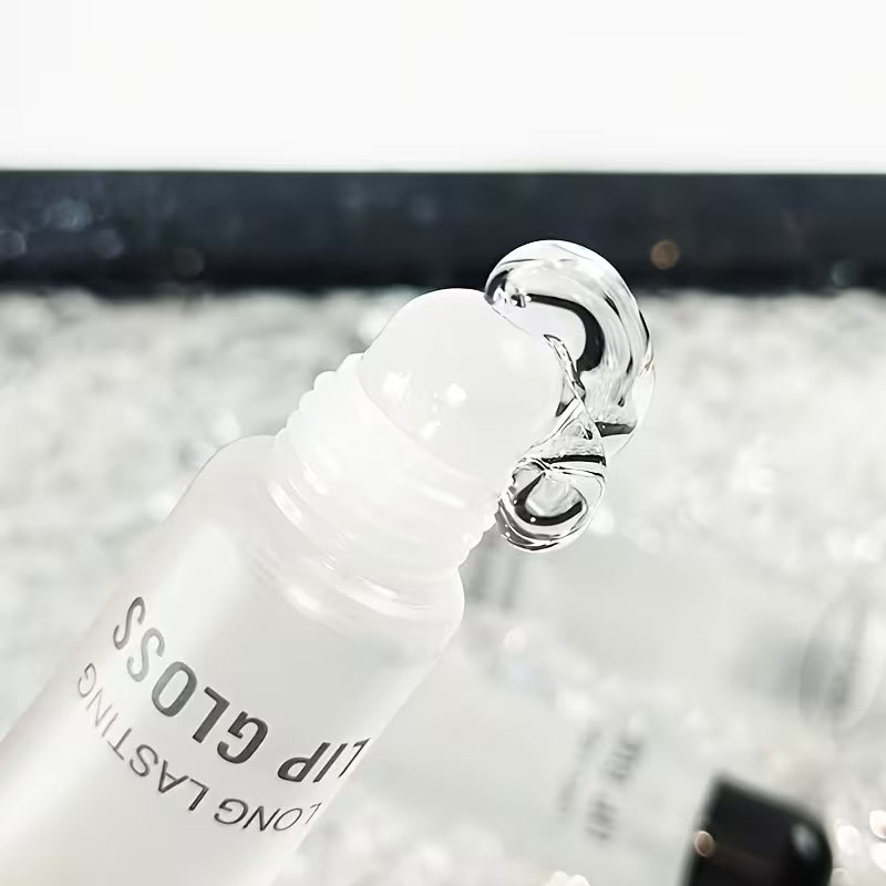 Crystal Clear Collection 5pc High-Shine Lip Oil Set.