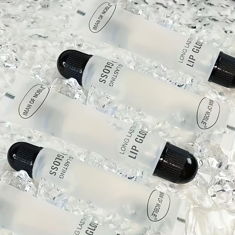 Crystal Clear Collection 5pc High-Shine Lip Oil Set.