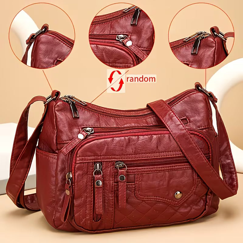 CuteCity Fashionable Large Capacity PU Shoulder Bags.