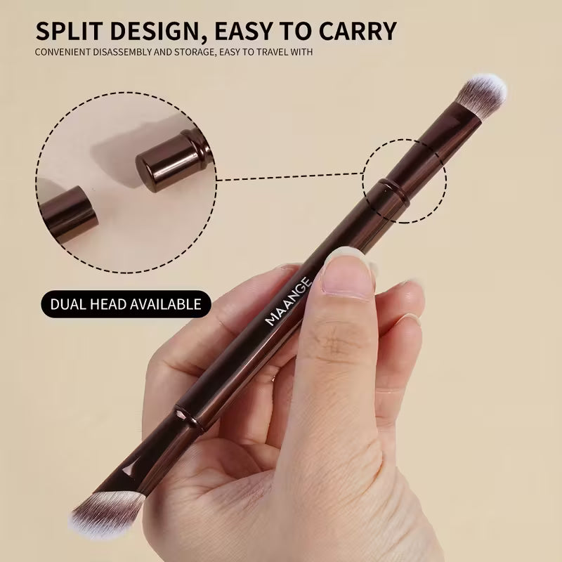 Detachable Professional Eye Brush Set & Travel Case.