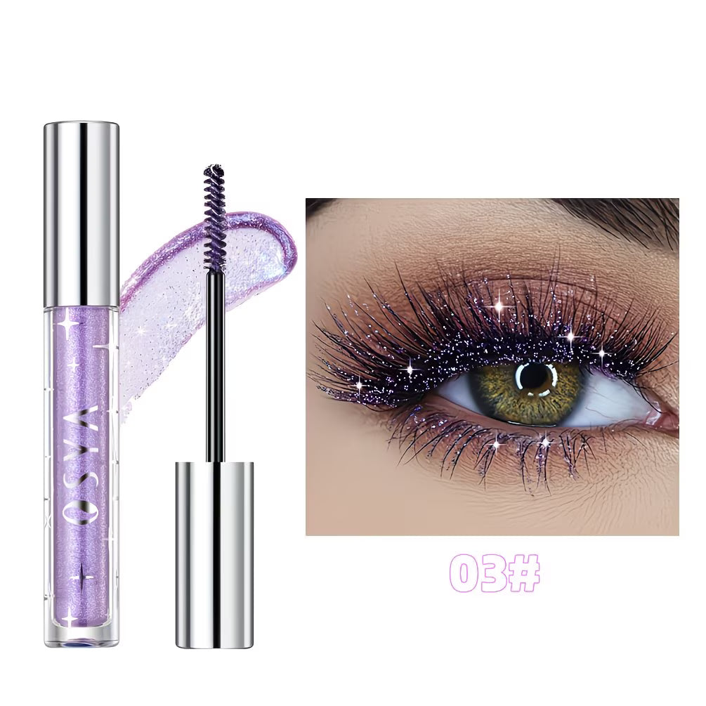 Diamond Shimmer Waterproof Volumizing & Curling Lash Mascara.