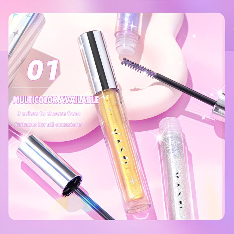 Diamond Shimmer Waterproof Volumizing & Curling Lash Mascara.