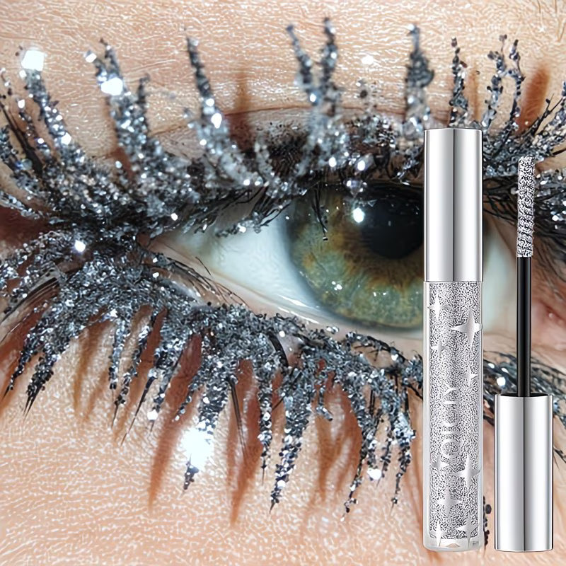 Diamond Sparkle Waterproof Lengthening Glitter Mascara.
