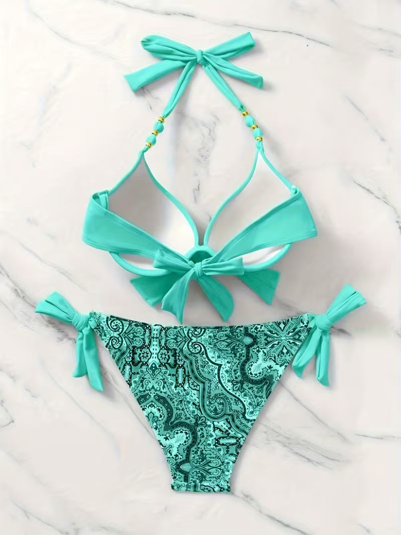 Directional Code Women'S Bikini Set.