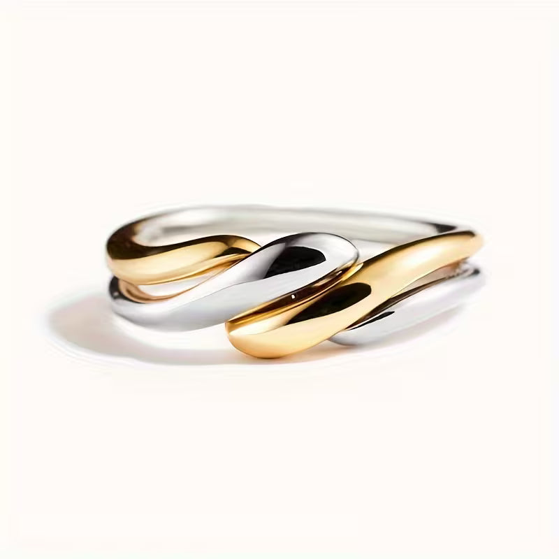 Dual-Tone Wave Geometric Transformable Stacking Rings.