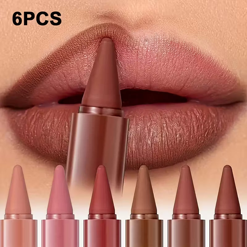 Easy-Color Rotating Matte Lipstick & Liner Pen.