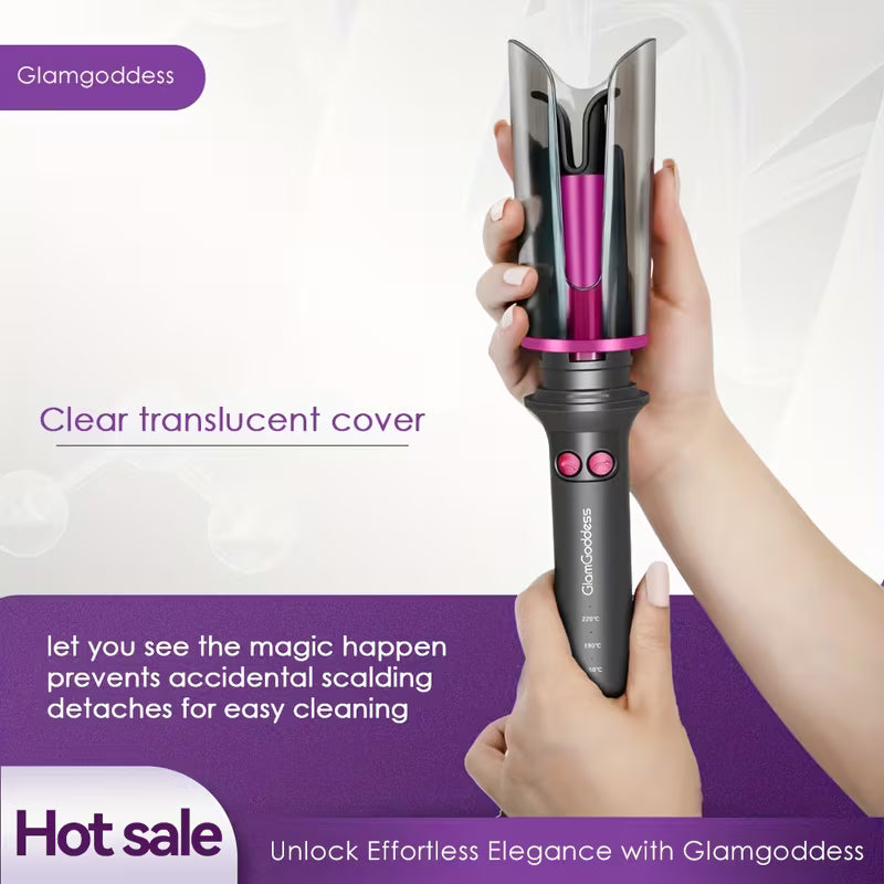 Electric Automatic Rotating Hair Curler.