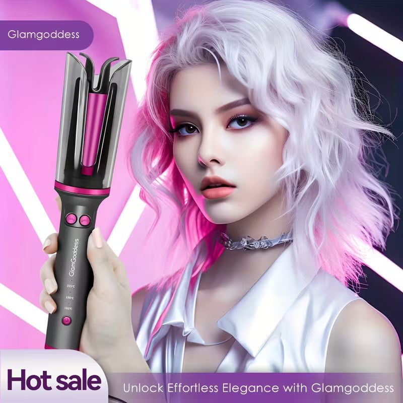 Electric Automatic Rotating Hair Curler.