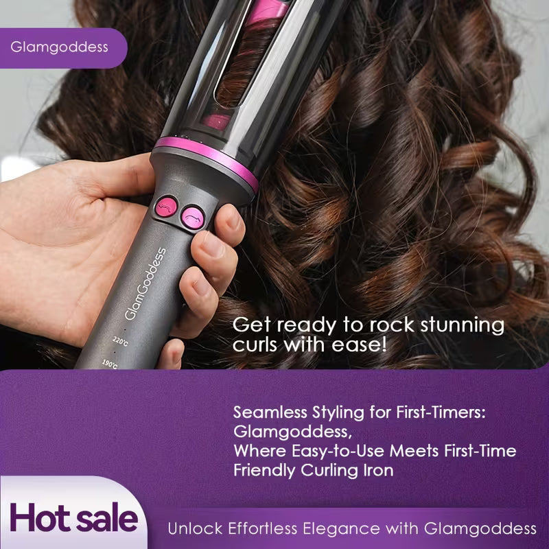 Electric Automatic Rotating Hair Curler.