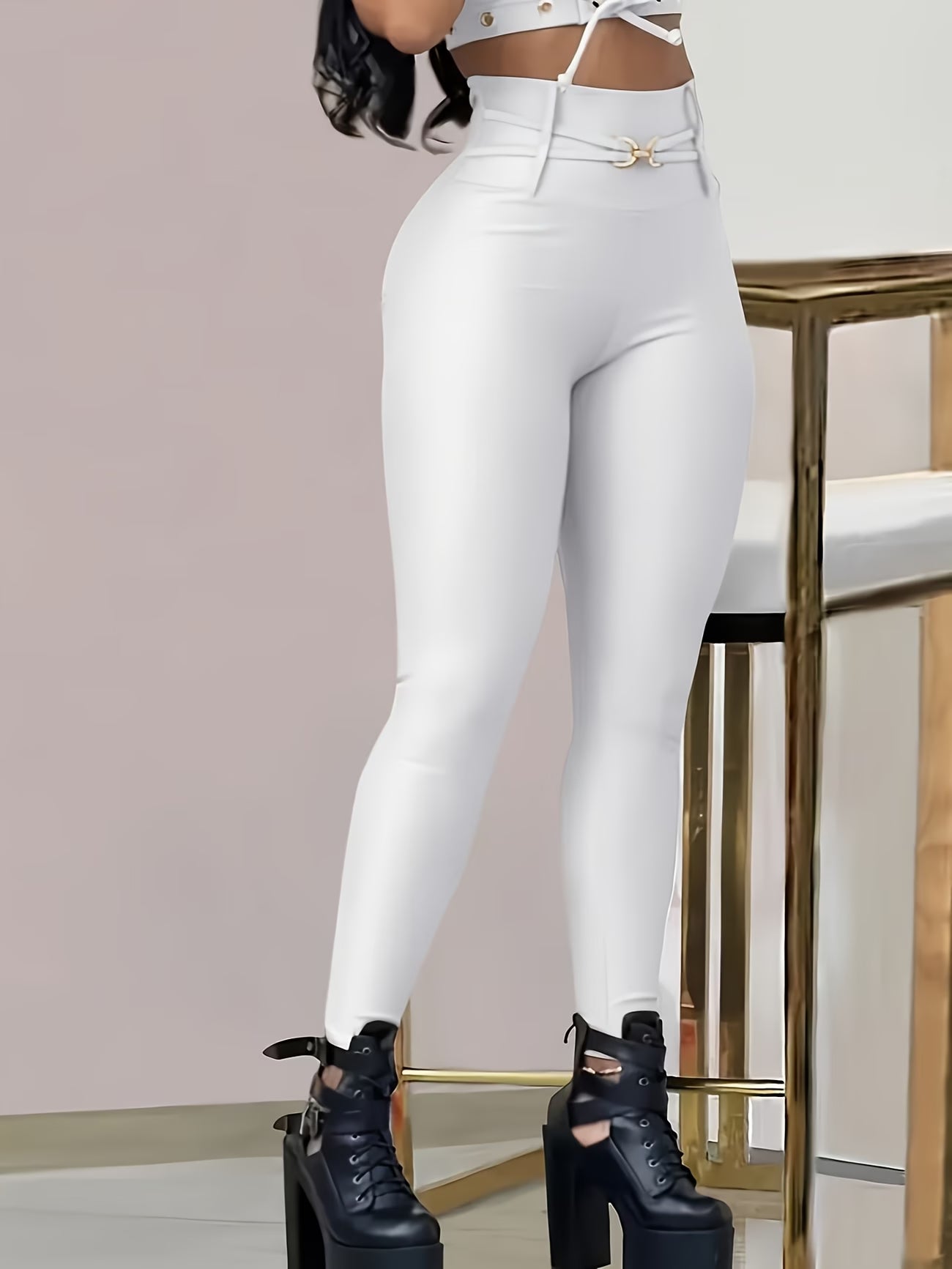 Elegant Chiffon Flared Pant.