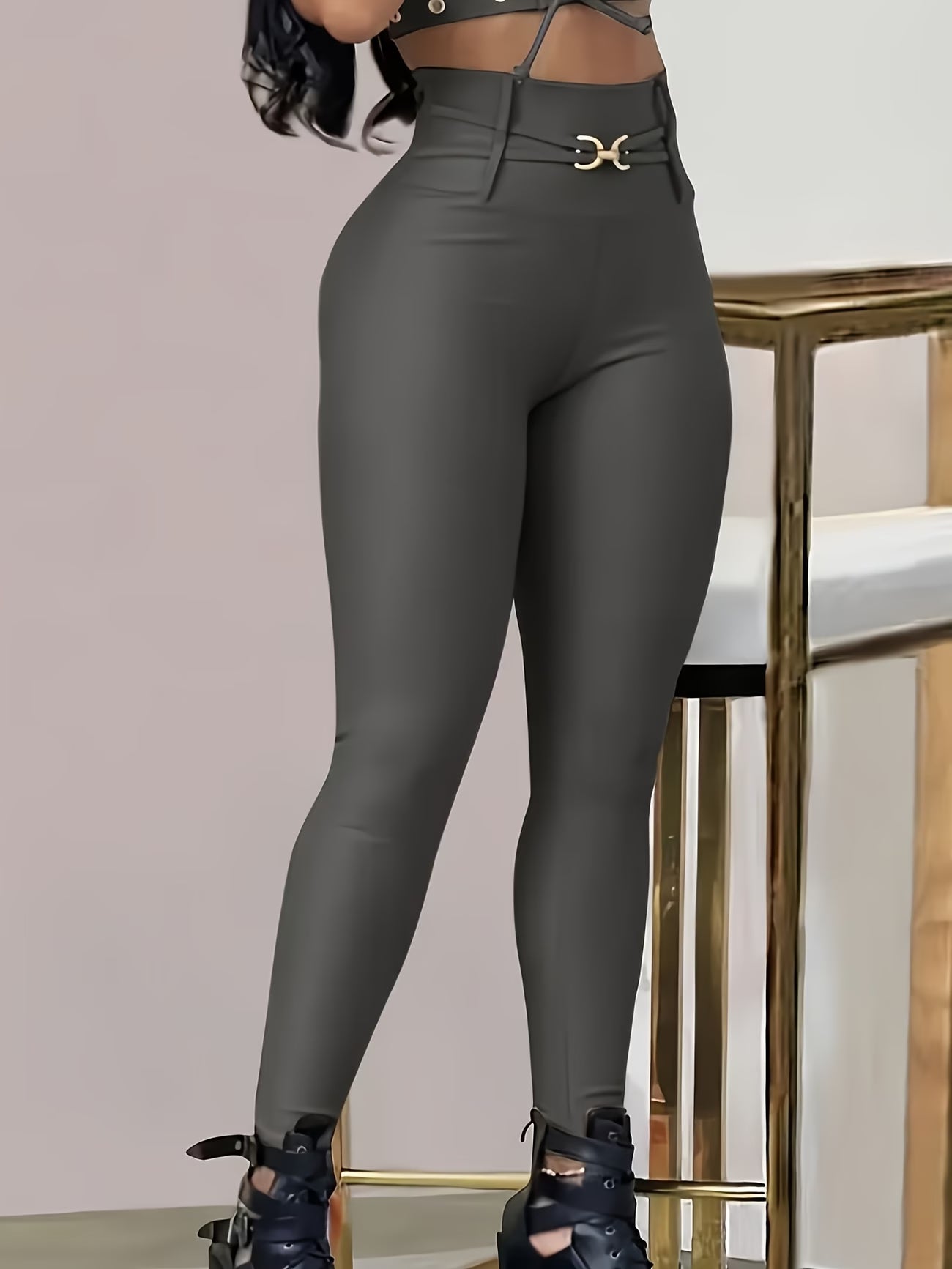 Elegant Chiffon Flared Pant.
