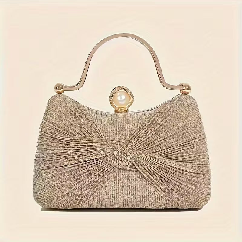 Elegant Golden Clutch Purse.