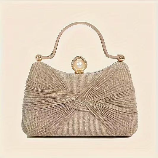 Elegant Golden Clutch Purse.