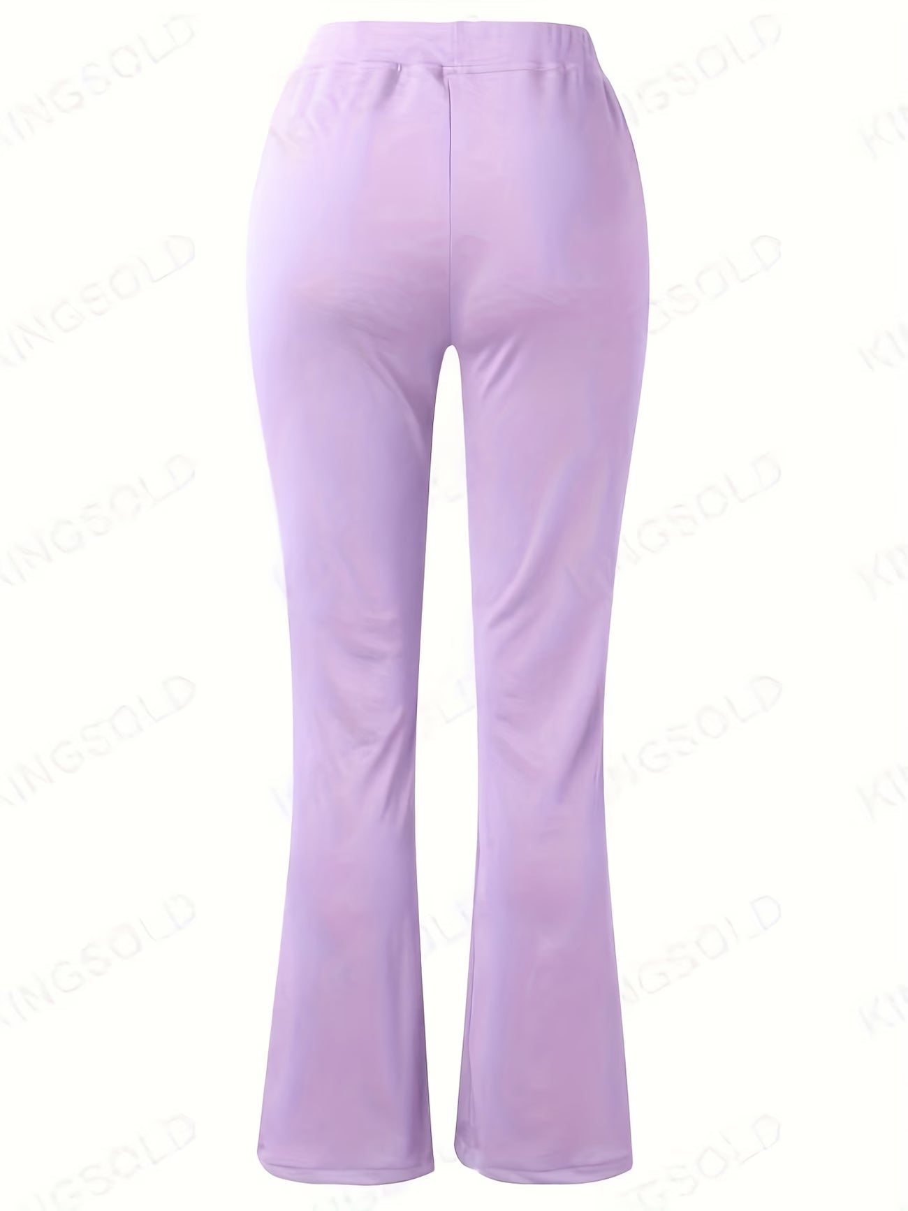 Elegant High-Waist Flare Pant.