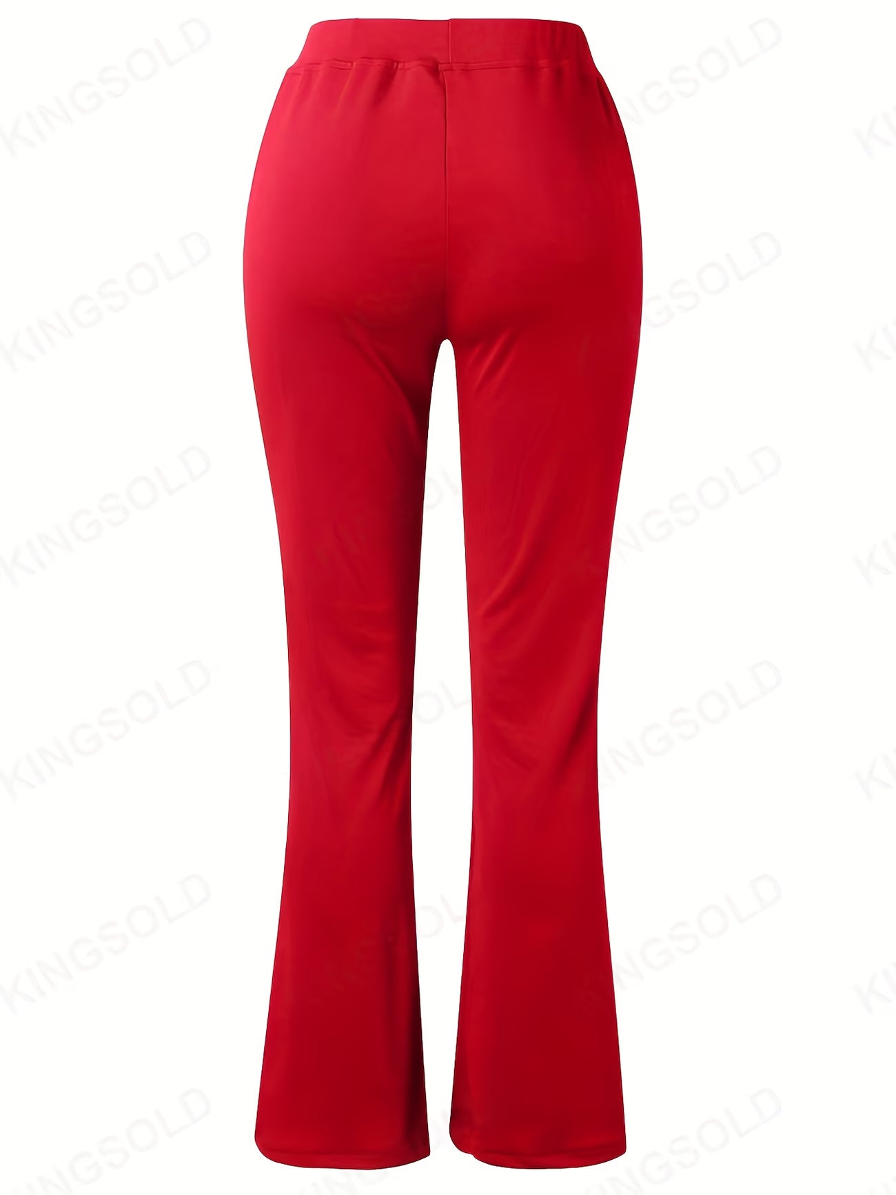 Elegant High-Waist Flare Pant.