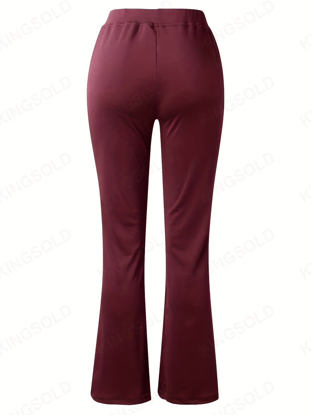 Elegant High-Waist Flare Pant.