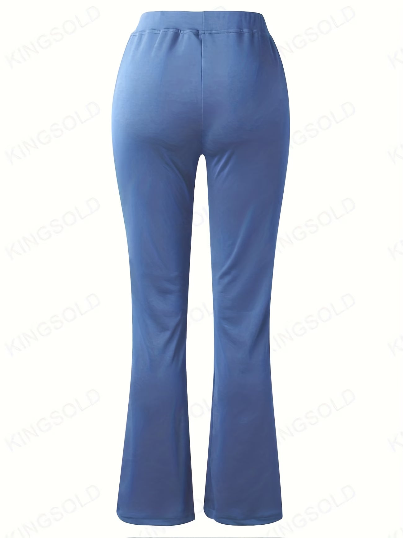 Elegant High-Waist Flare Pant.