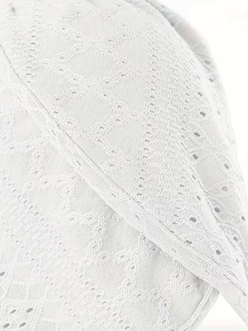 Elegant Lace V-Neck Top.