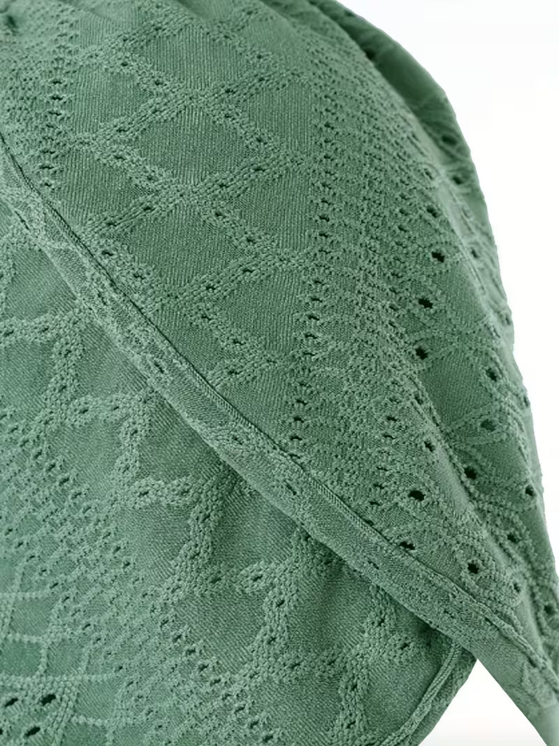 Elegant Lace V-Neck Top.