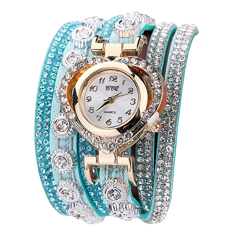 Elegant Multi-Layer Wrap Watch.