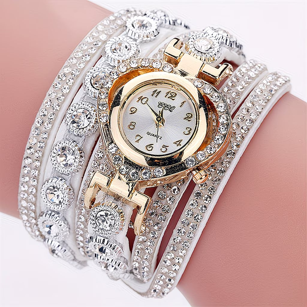 Elegant Multi-Layer Wrap Watch.