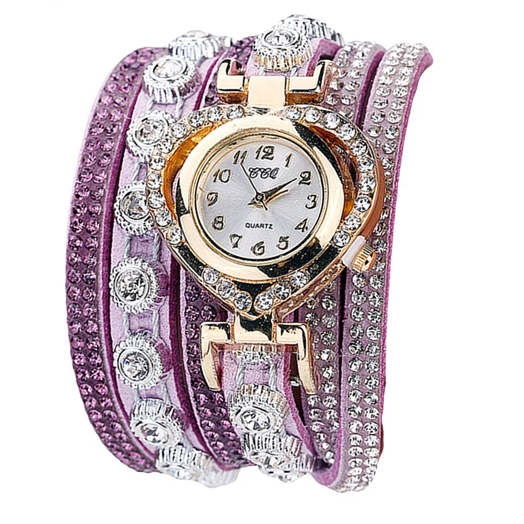 Elegant Multi-Layer Wrap Watch.