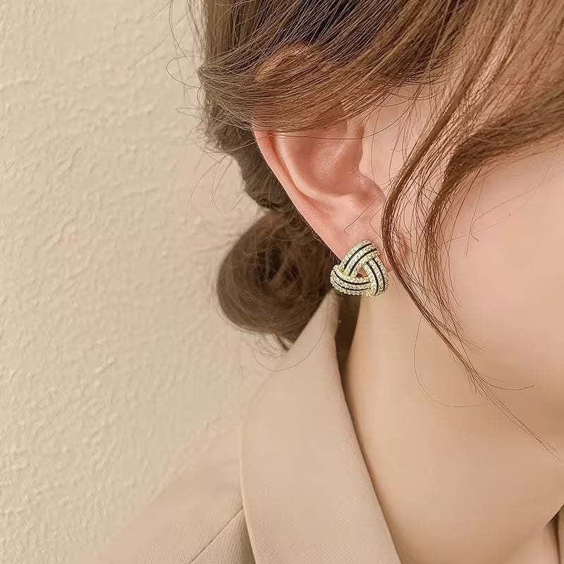 Elegant Rhinestone Triangular Geometric Sparkle.