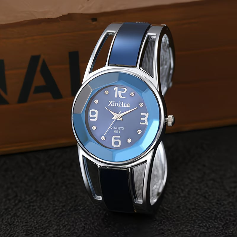Elegant Round Analog Trendy Women’s Luxury Bracelet Watch.