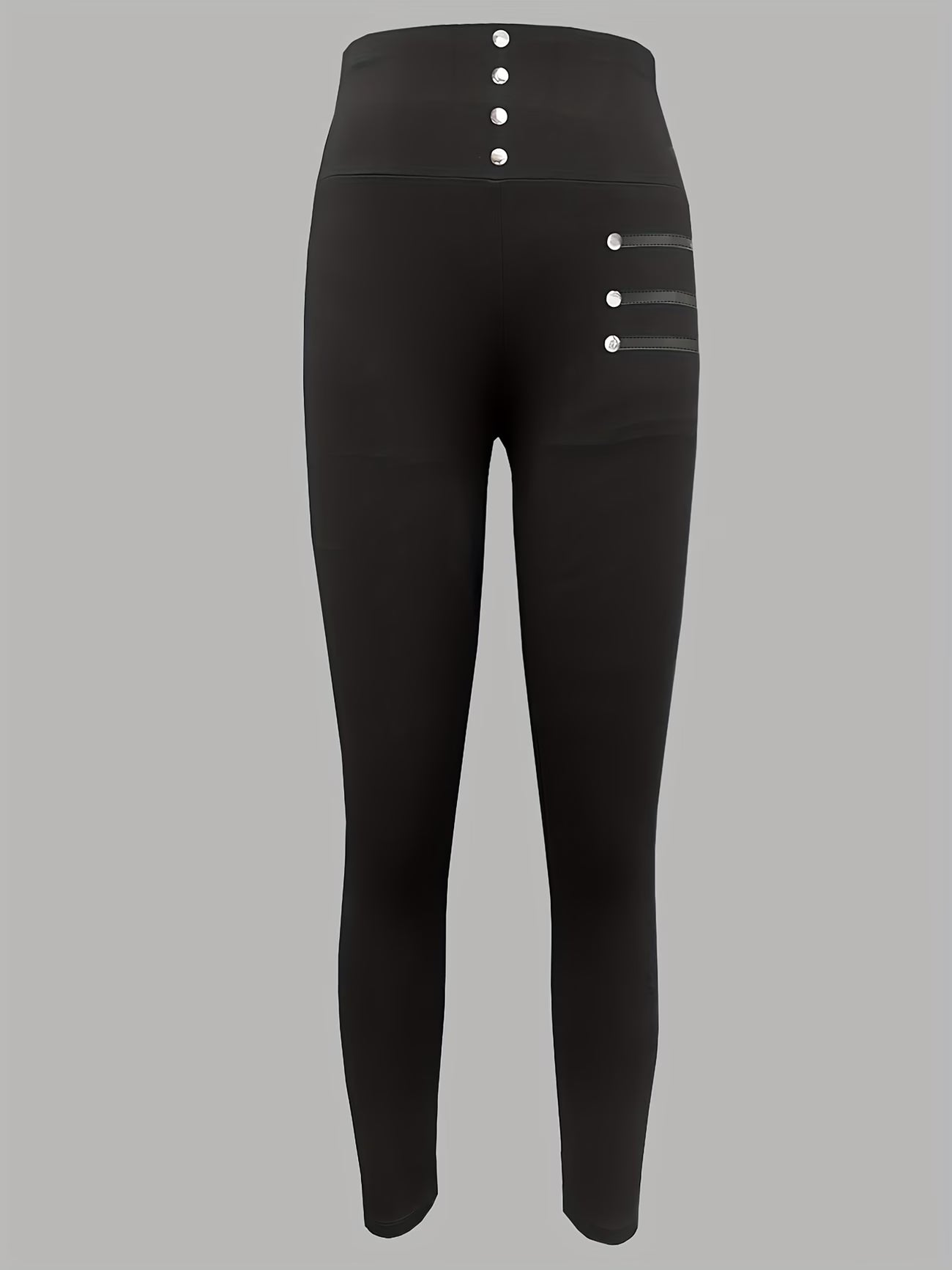 Elegant Shaping Tights with Pearl-Style Accents.
