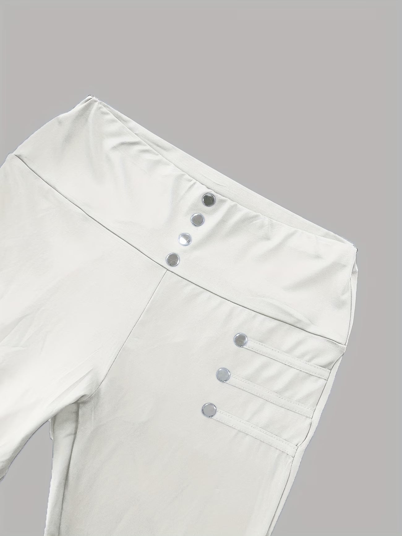 Elegant Shaping Tights with Pearl-Style Accents.