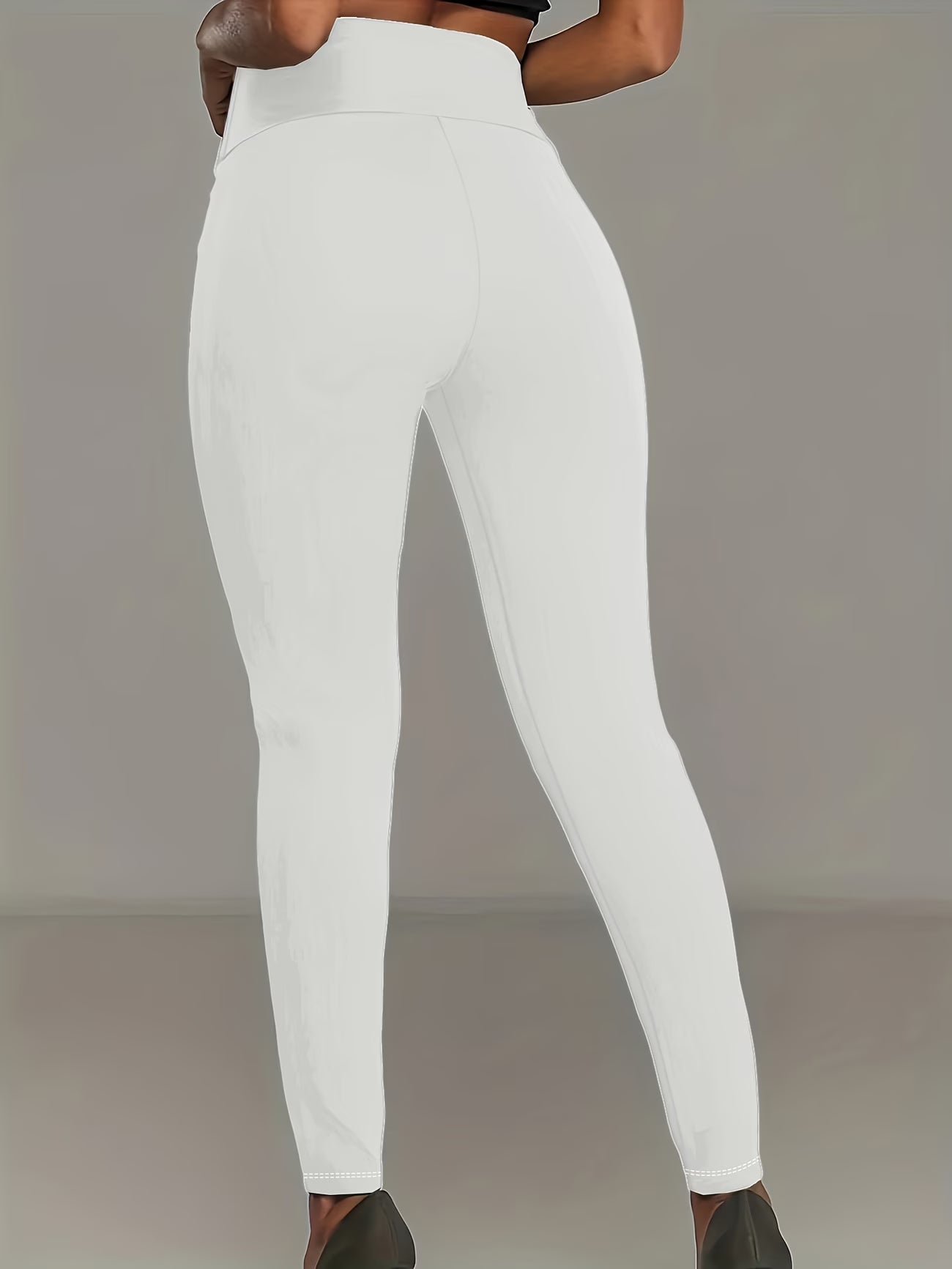 Elegant Shaping Tights with Pearl-Style Accents.